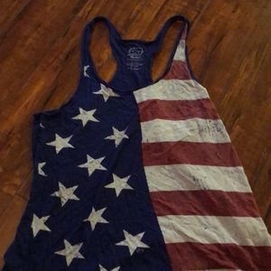 American Flag tank top